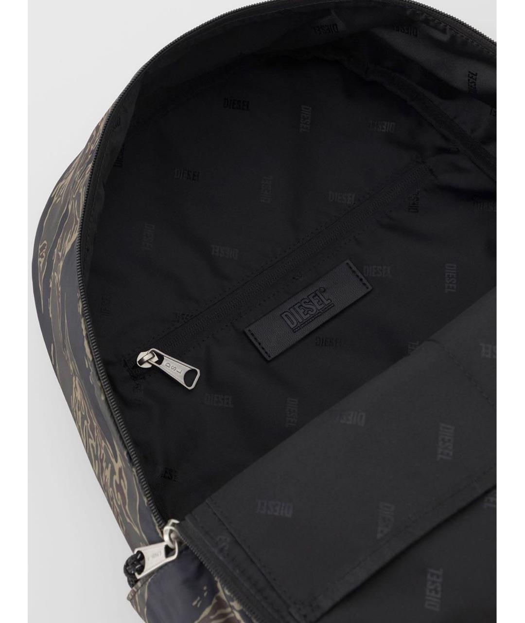 DIESEL Коричневый тканевый рюкзак, фото 3