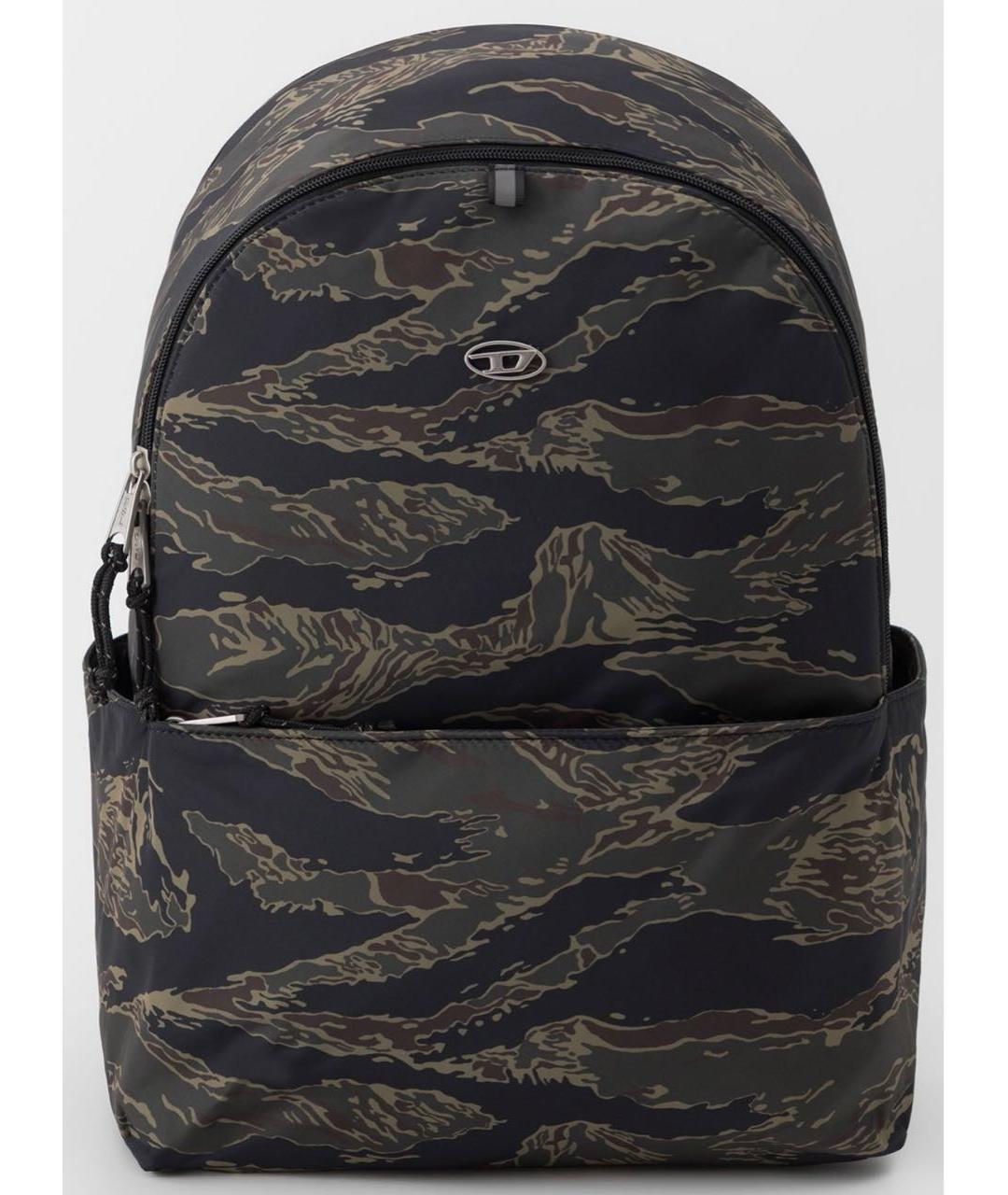 DIESEL Коричневый тканевый рюкзак, фото 6