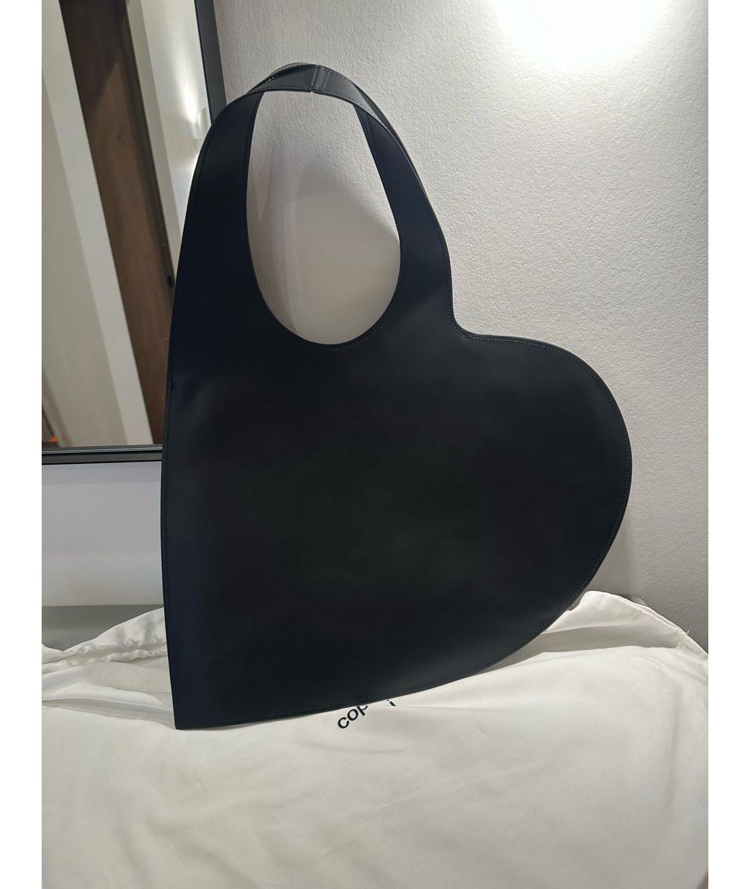 COPERNI Черная кожаная сумка тоут, фото 2