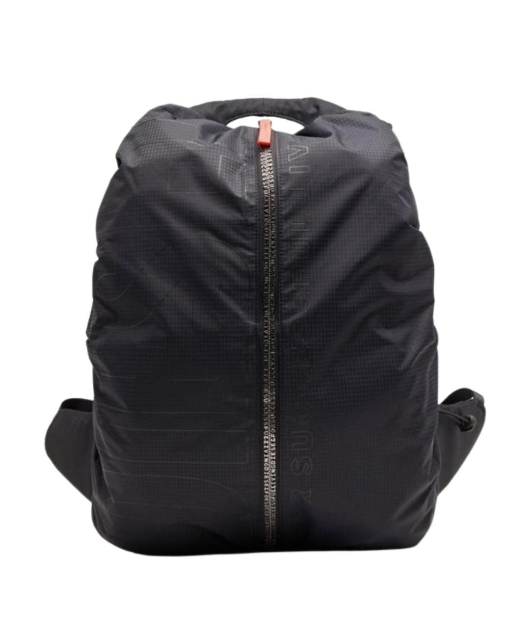 DIESEL Черный тканевый рюкзак, фото 1