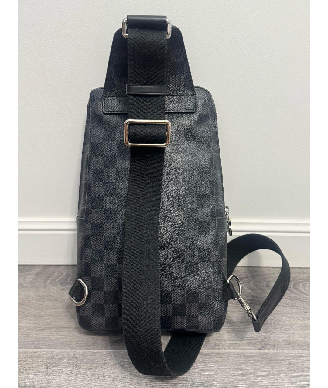 LOUIS VUITTON Черная сумка на плечо, фото 2