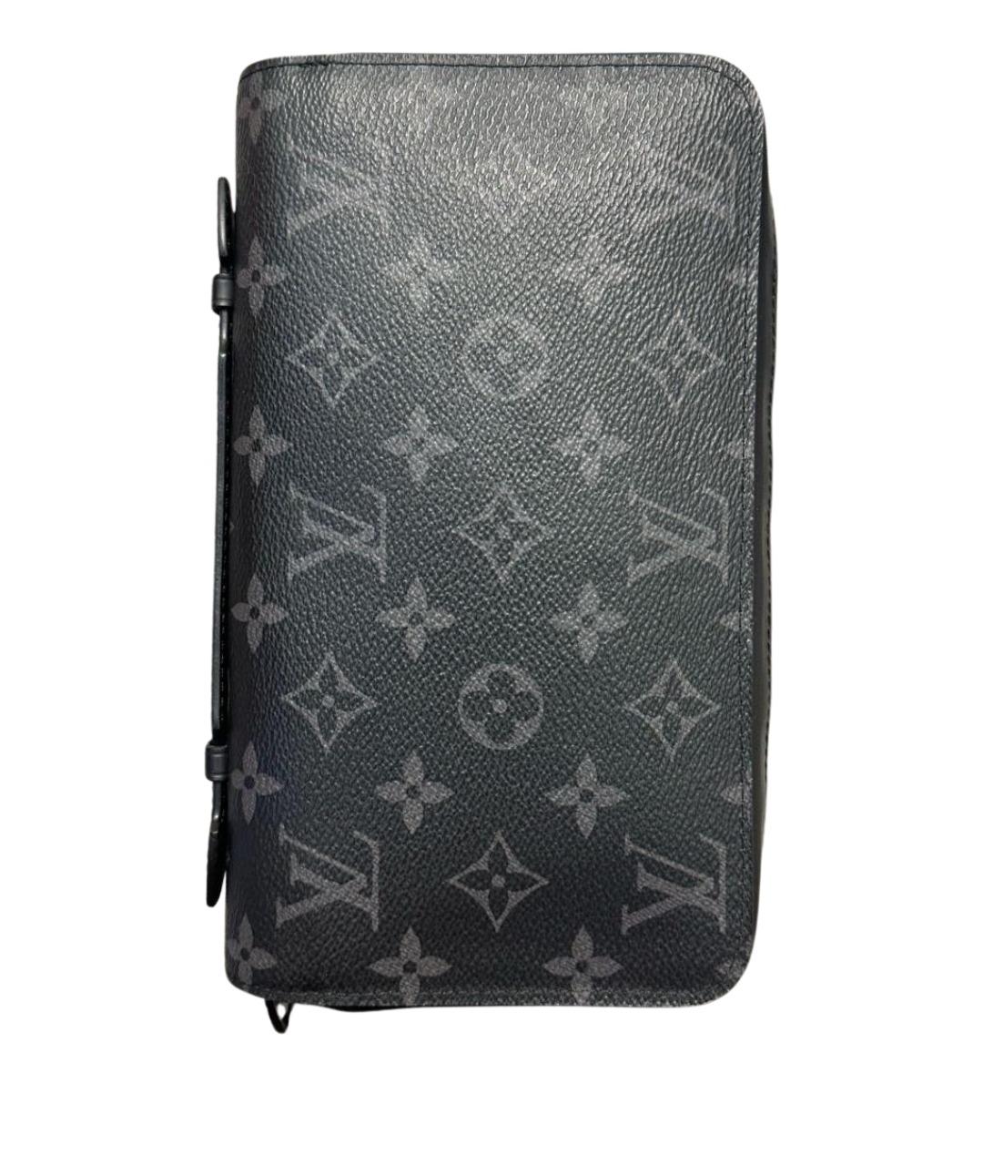 LOUIS VUITTON Черная барсетка, фото 1