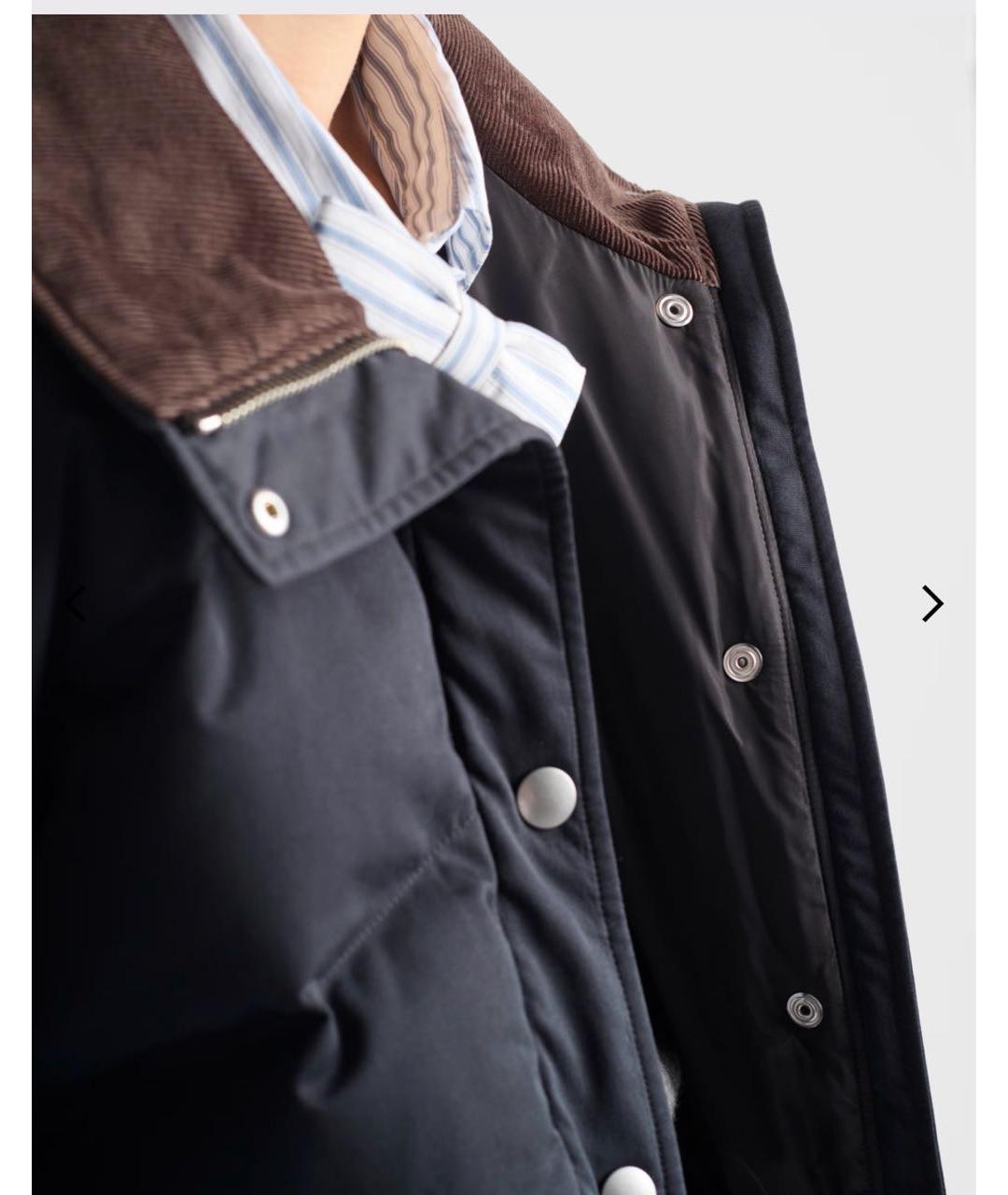 PRADA Черный полиамидовый пуховик, фото 4