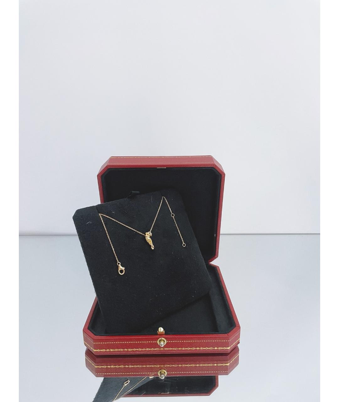 CARTIER Золотое колье из розового золота, фото 4