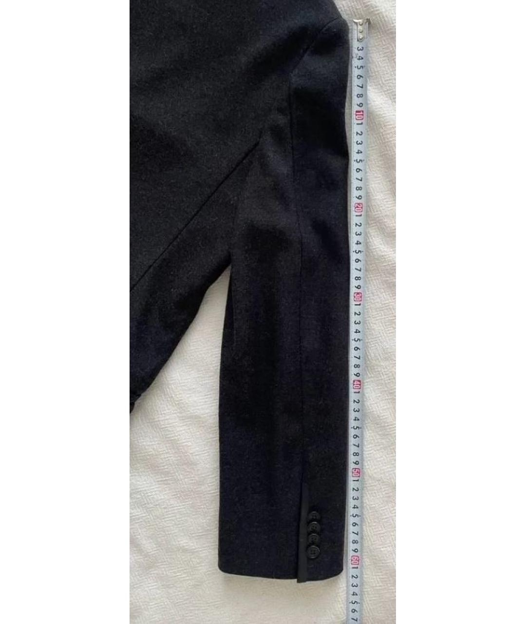 VALENTINO Серый шерстяной пиджак, фото 9