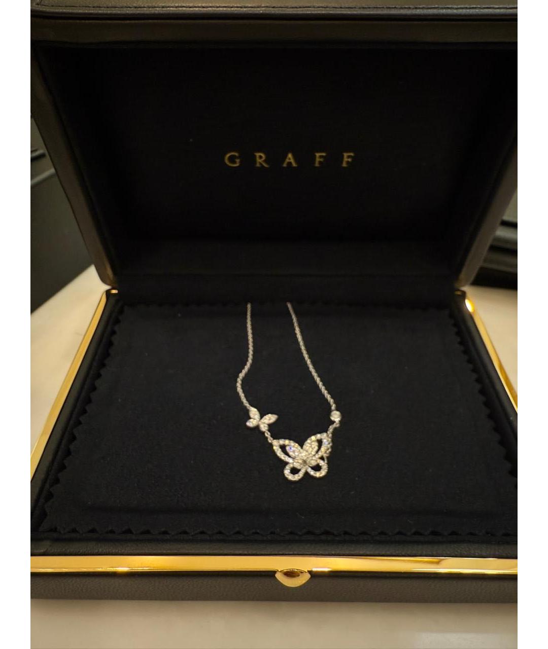 GRAFF Серебряное колье из белого золота, фото 3