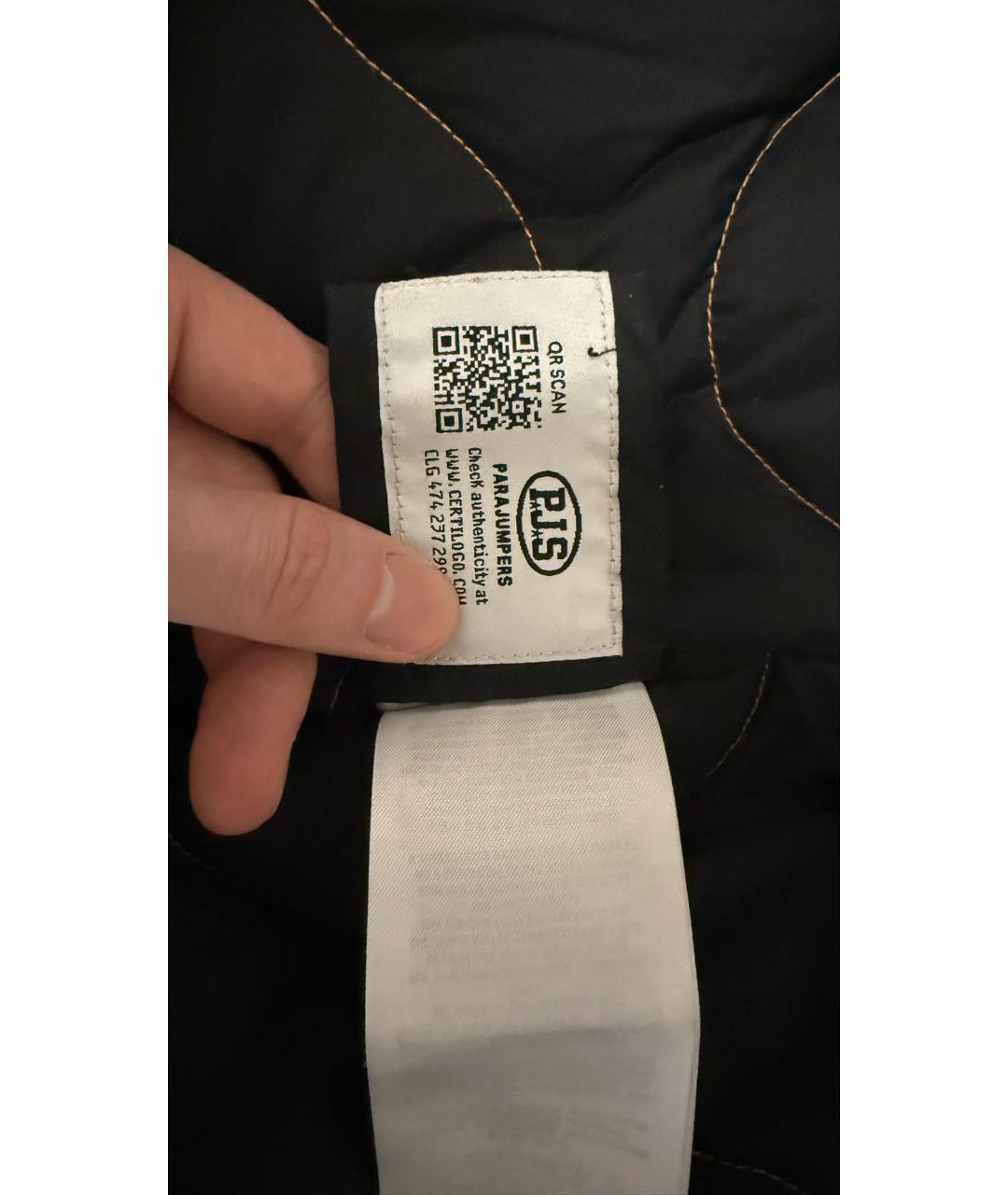 PARAJUMPERS Черная полиэстеровая куртка, фото 7