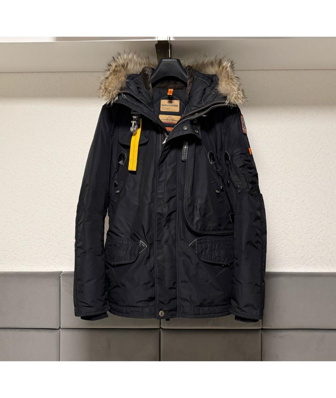 PARAJUMPERS Черная полиэстеровая куртка, фото 8