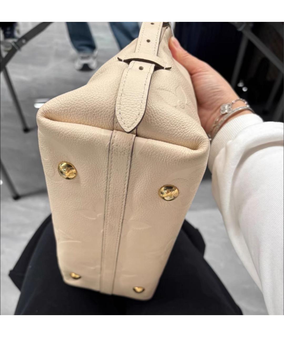 LOUIS VUITTON Кожаная сумка тоут, фото 5