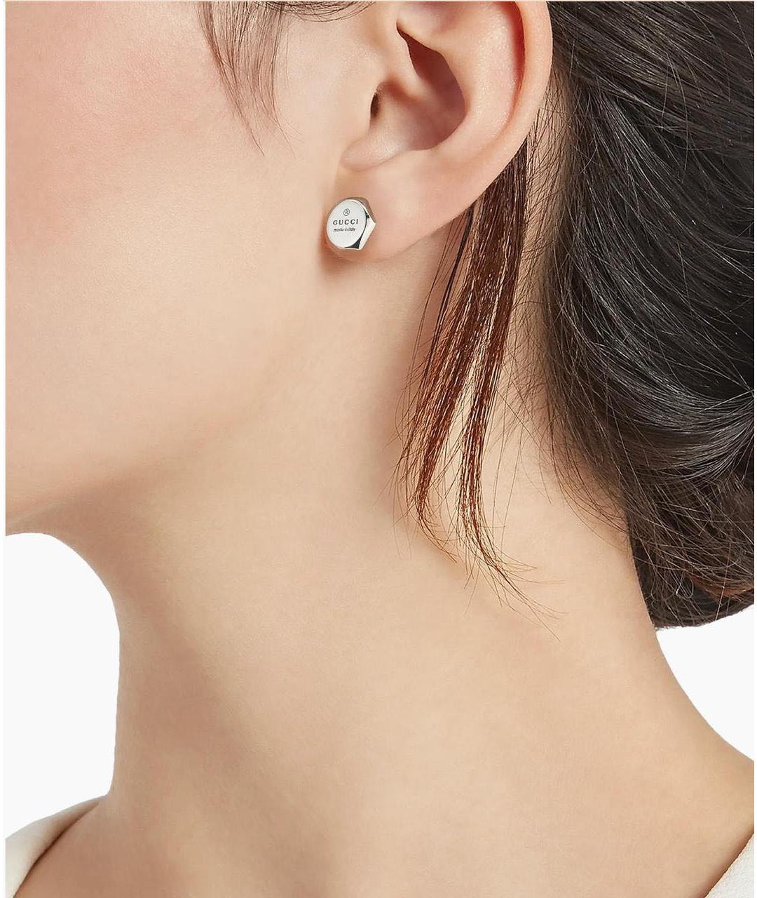 GUCCI Серебряные серебряные серьги, фото 2