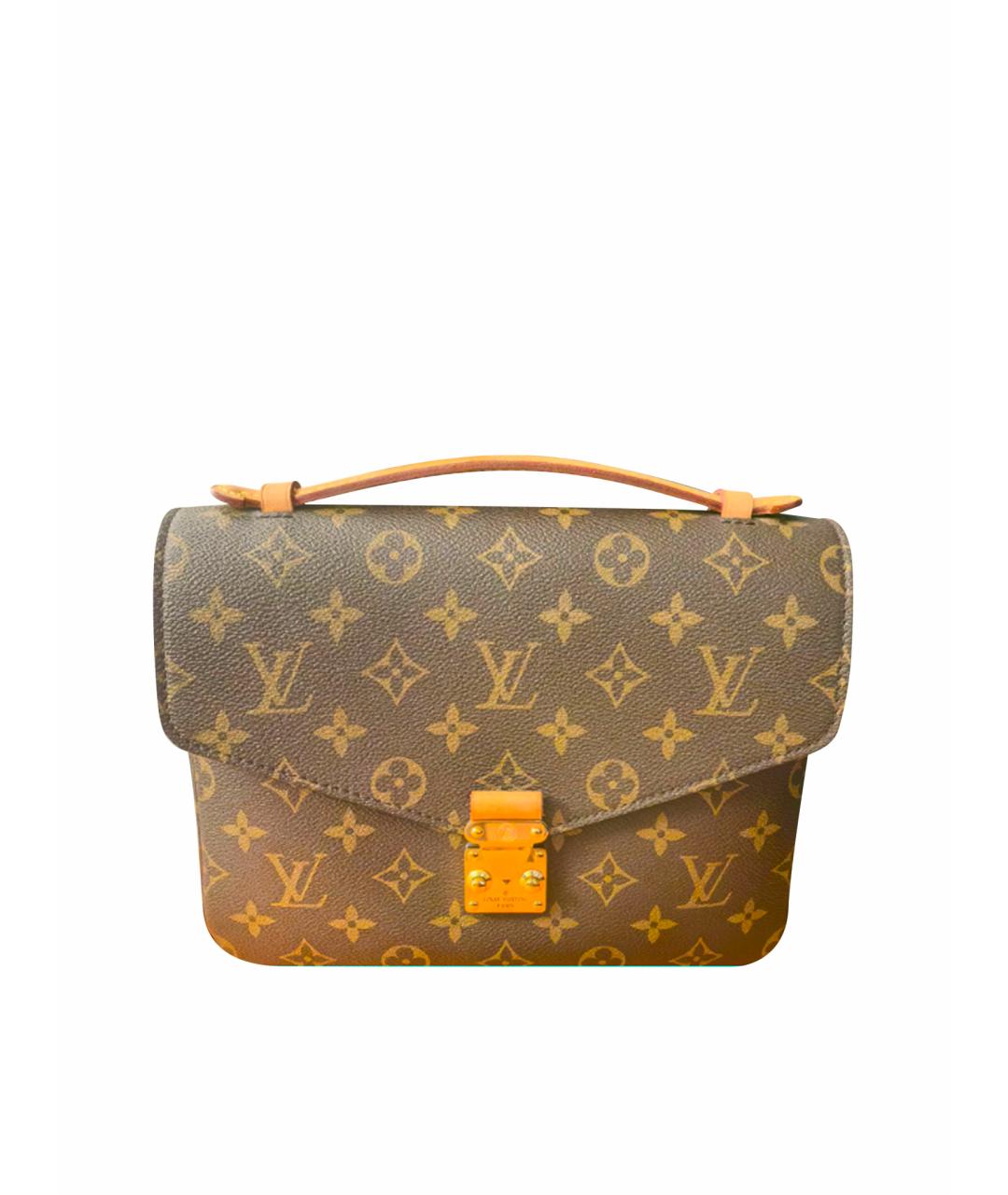 LOUIS VUITTON Коричневая сумка через плечо, фото 1