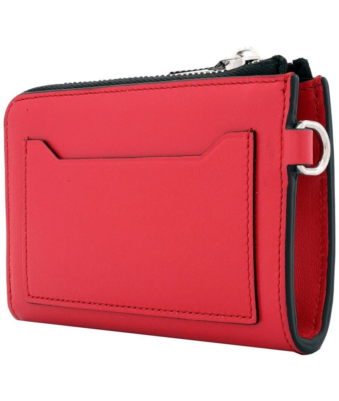 MONTBLANC Красный кожаный кардхолдер, фото 3
