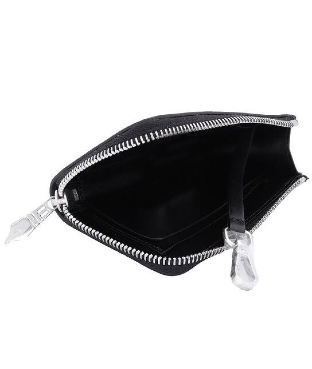 MONTBLANC Синий кожаный кошелек, фото 4