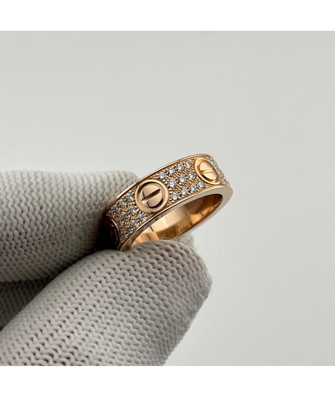 CARTIER Золотое кольцо из розового золота, фото 3