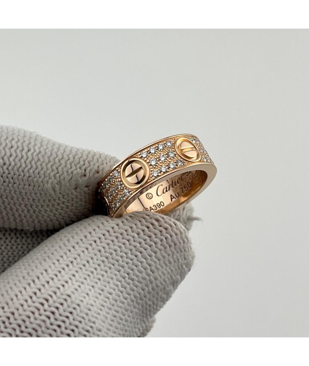 CARTIER Золотое кольцо из розового золота, фото 4