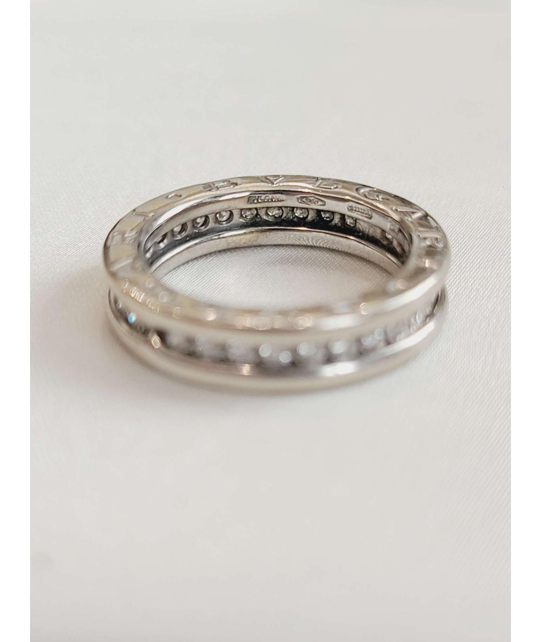 BVLGARI Серебряное кольцо из белого золота, фото 2