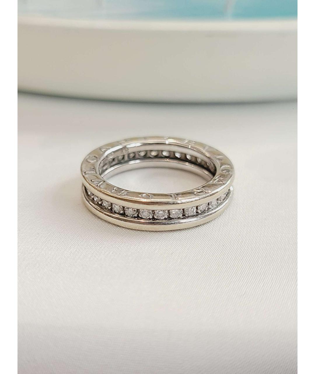 BVLGARI Серебряное кольцо из белого золота, фото 3