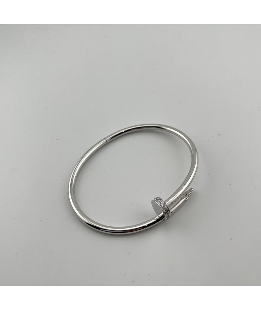 CARTIER Серебрянный браслет из белого золота, фото 7