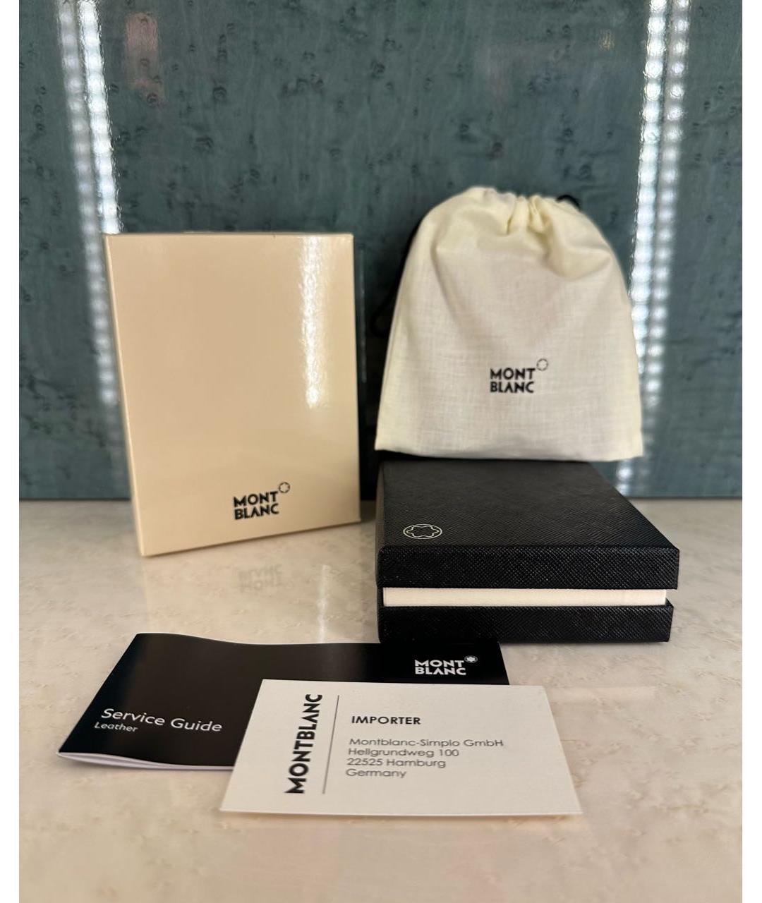 MONTBLANC Красный кожаный кардхолдер, фото 7