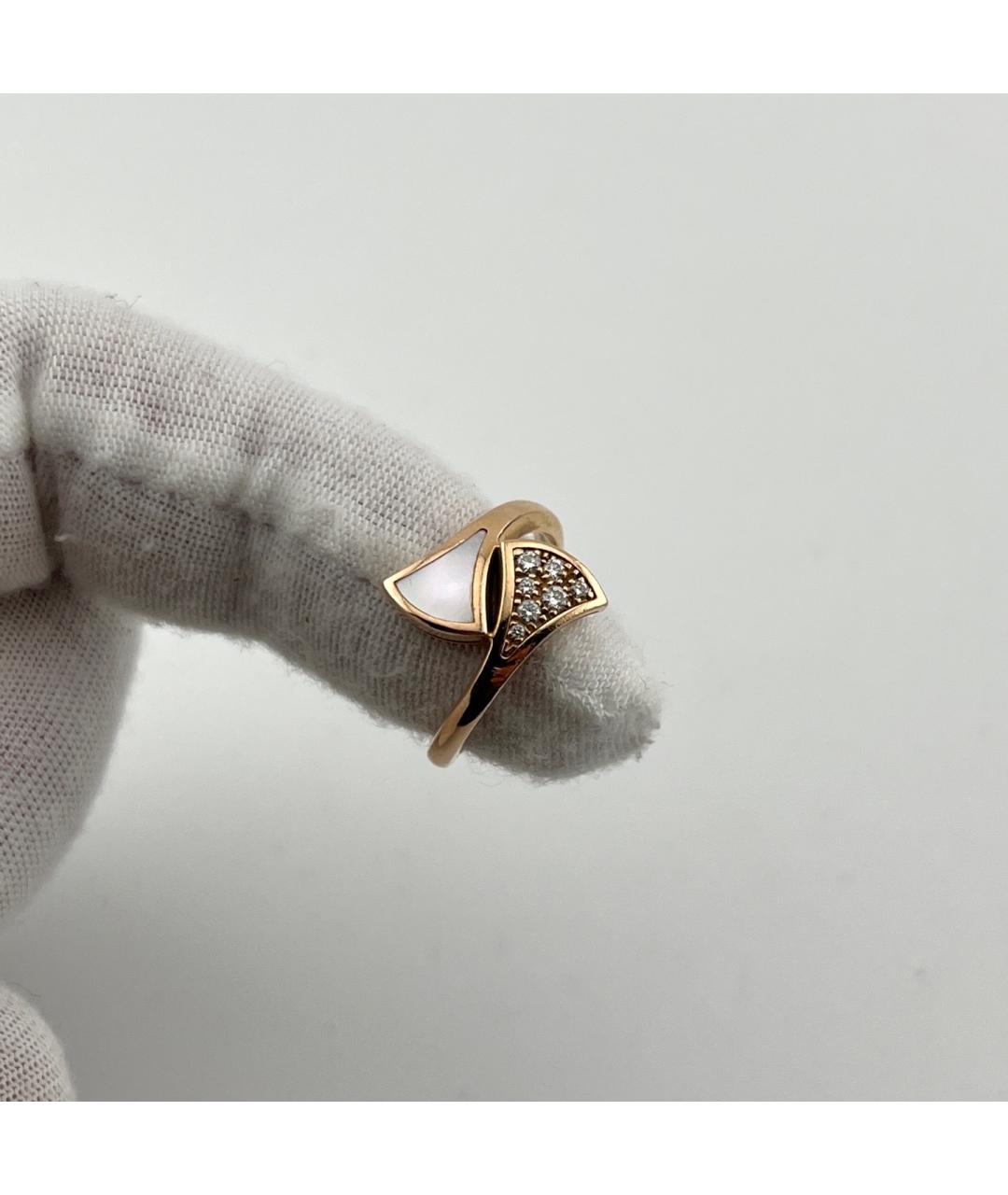 BVLGARI Золотое кольцо из розового золота, фото 9