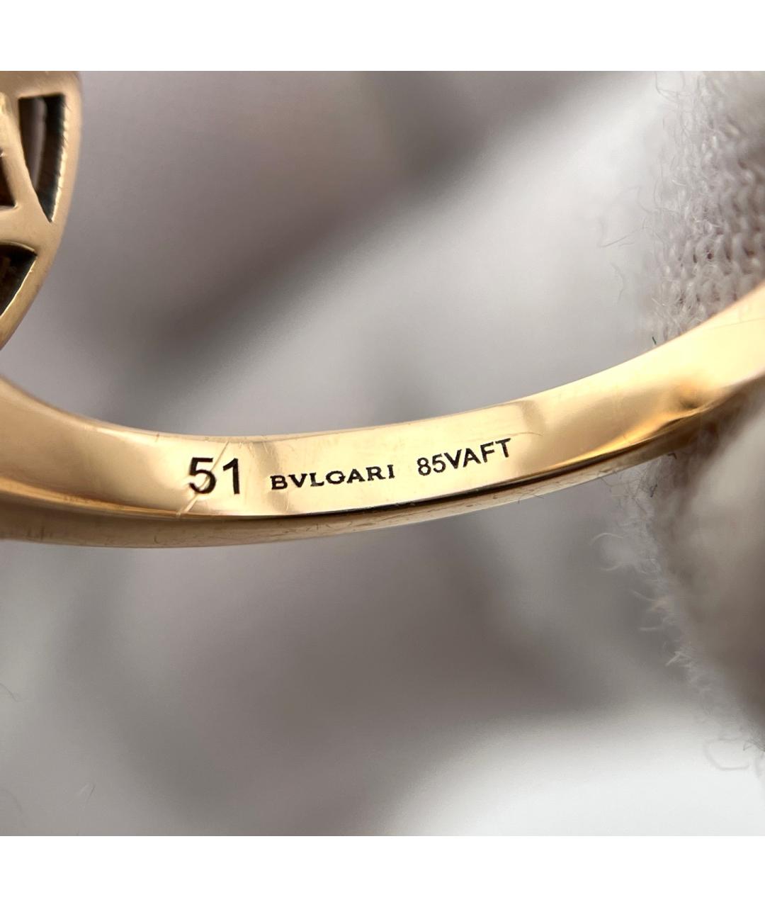 BVLGARI Золотое кольцо из розового золота, фото 6