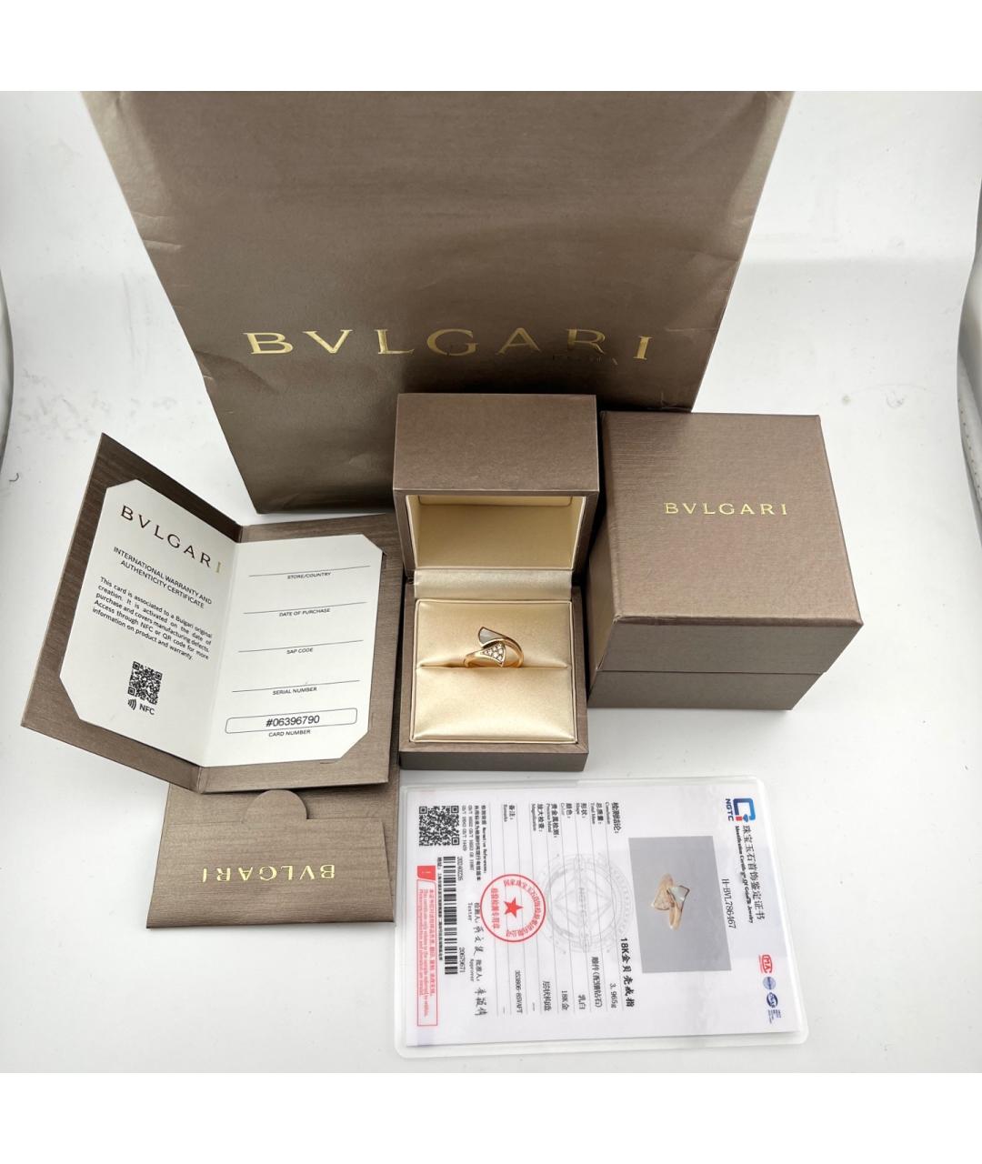 BVLGARI Золотое кольцо из розового золота, фото 3