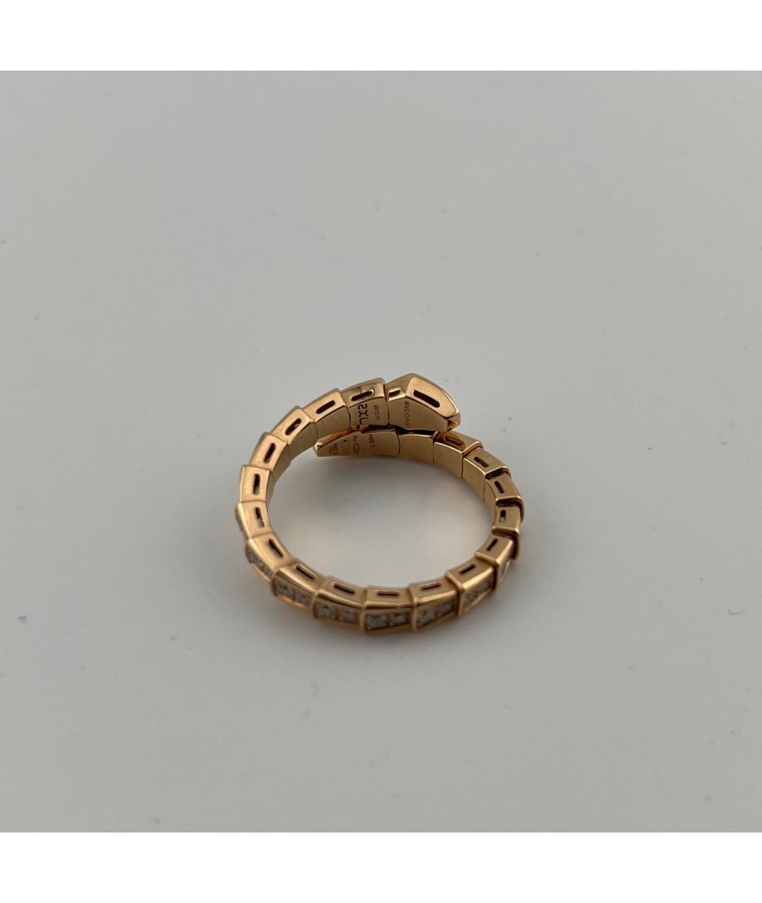 BVLGARI Золотое кольцо из розового золота, фото 7