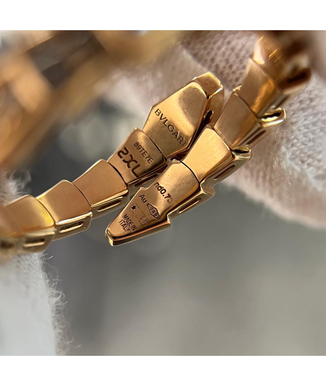 BVLGARI Золотое кольцо из розового золота, фото 8