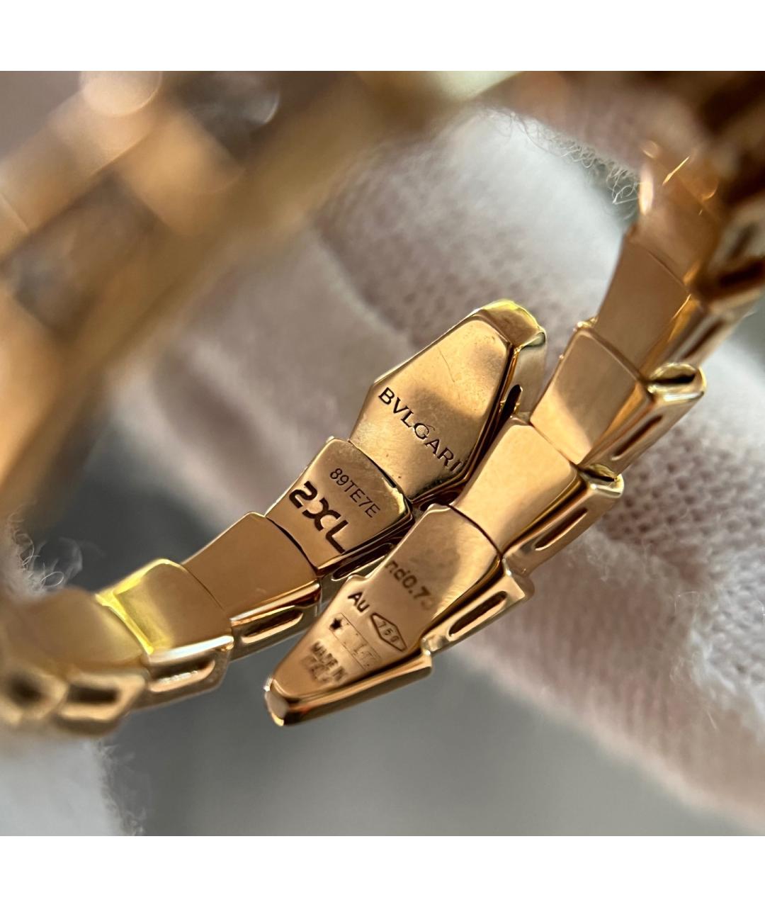 BVLGARI Золотое кольцо из розового золота, фото 9