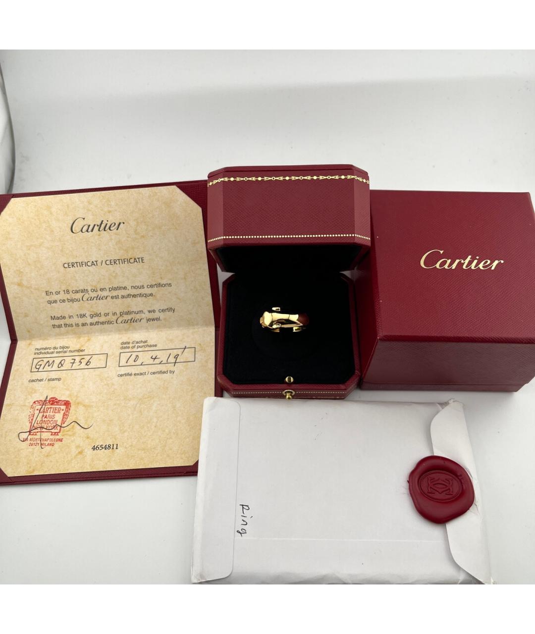 CARTIER Золотое кольцо из розового золота, фото 2