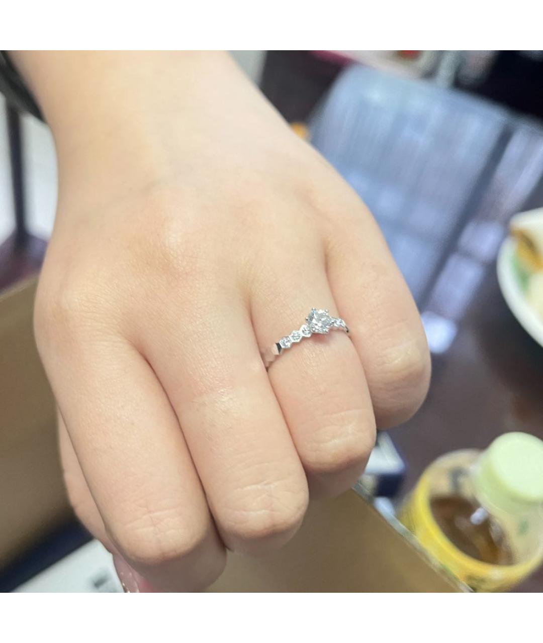 CHAUMET Серебряное кольцо из белого золота, фото 4