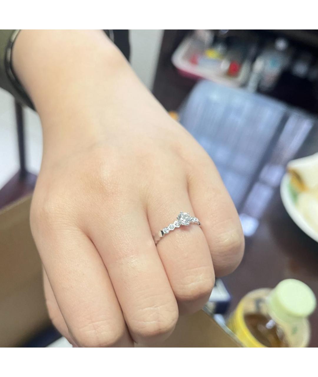 CHAUMET Серебряное кольцо из белого золота, фото 6