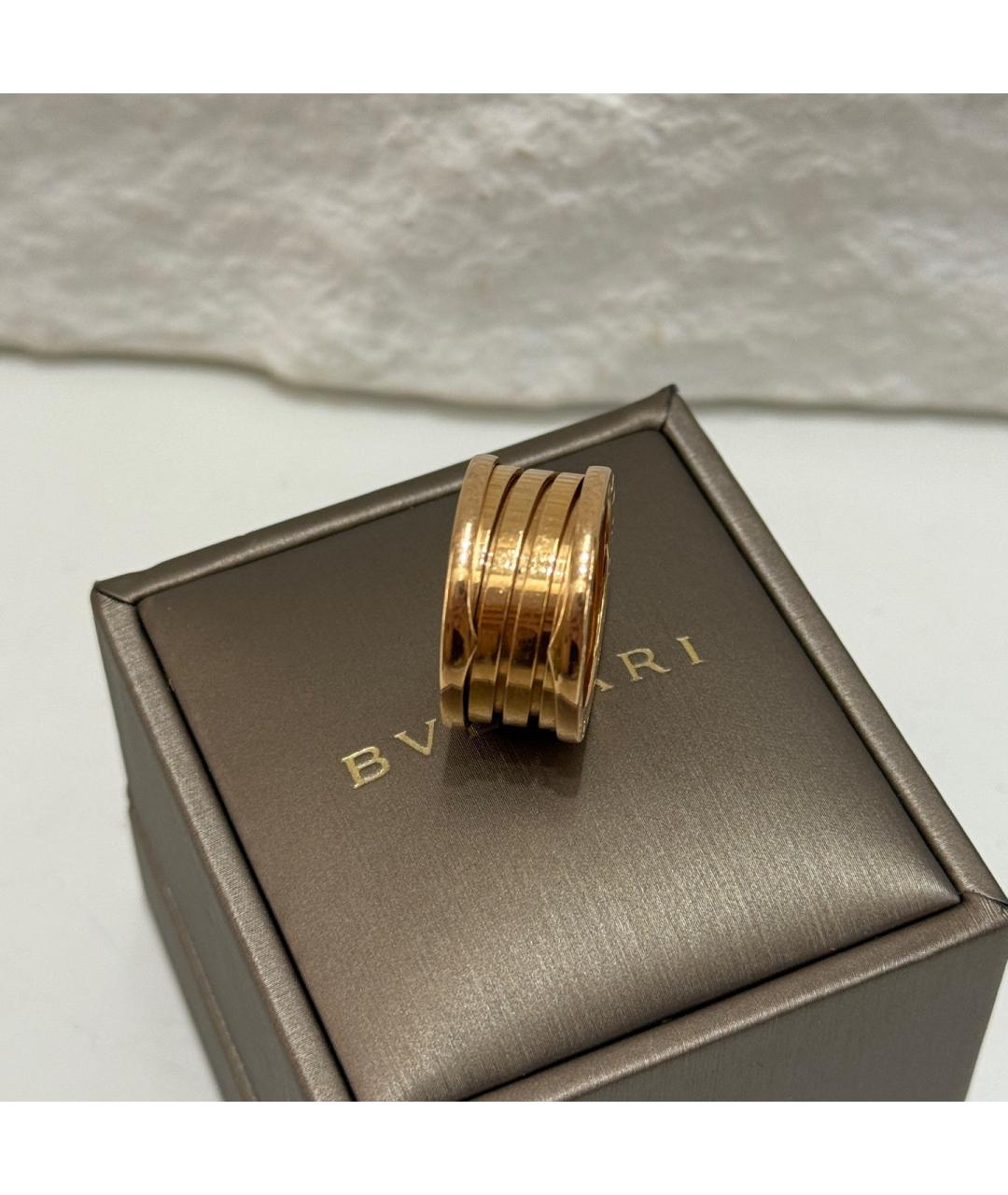 BVLGARI Золотое кольцо из розового золота, фото 6