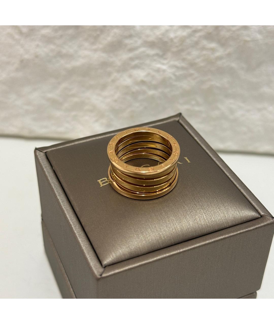 BVLGARI Золотое кольцо из розового золота, фото 9