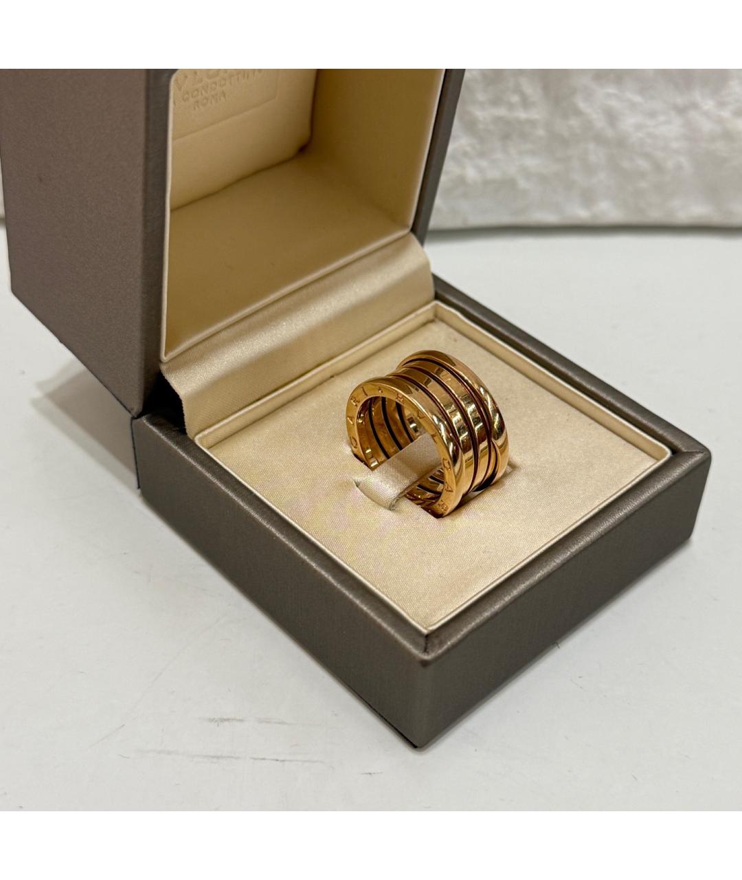 BVLGARI Золотое кольцо из розового золота, фото 5
