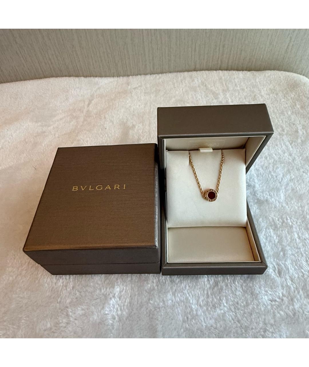 BVLGARI Золотое колье из розового золота, фото 3