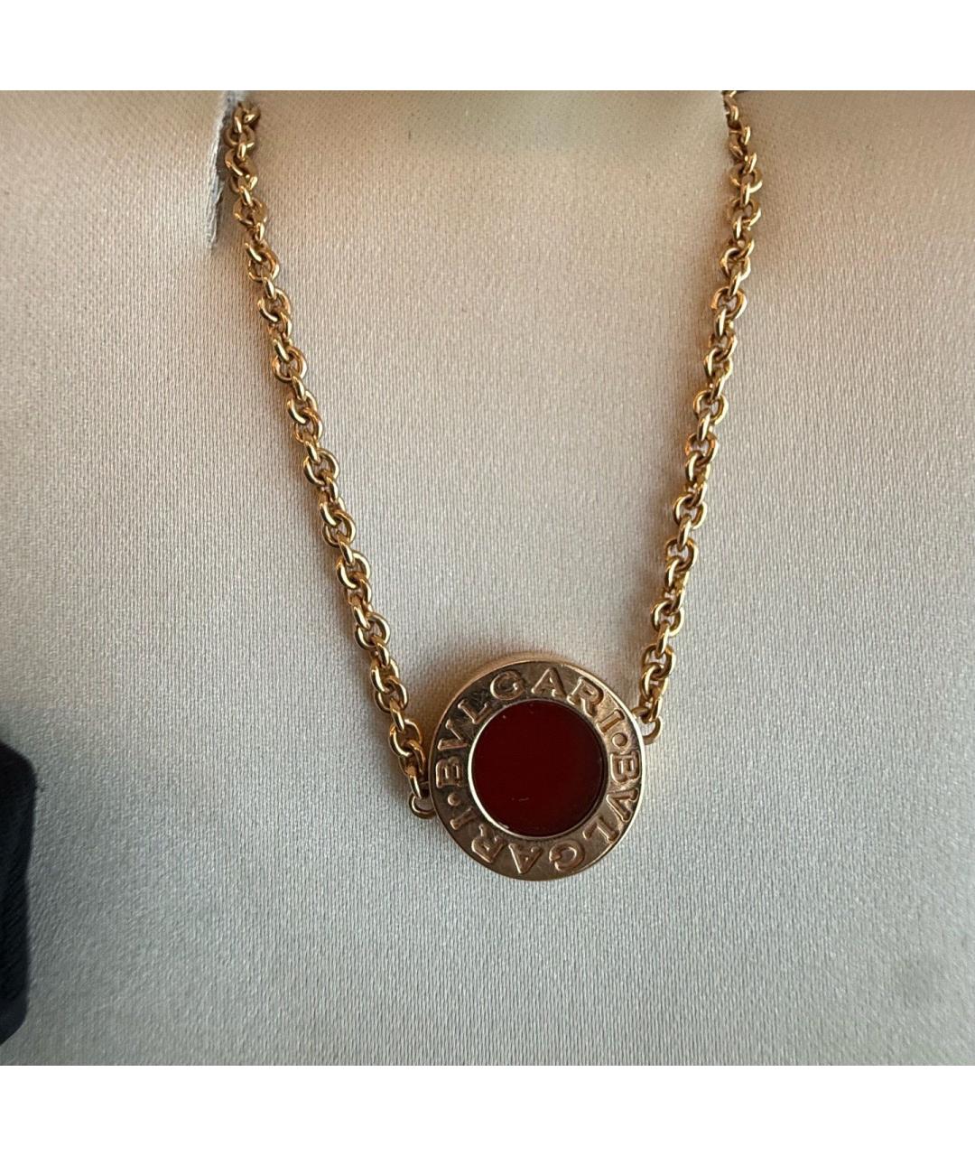 BVLGARI Золотое колье из розового золота, фото 2