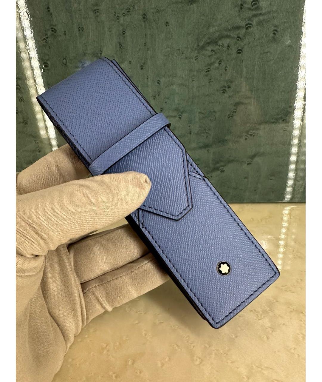 MONTBLANC Голубая шариковая ручка, фото 7