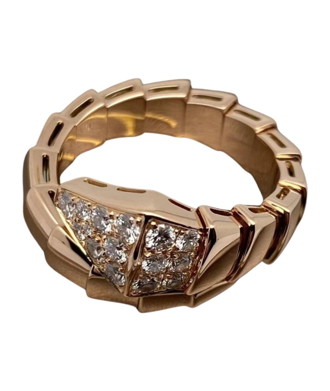BVLGARI Золотое кольцо из розового золота, фото 1