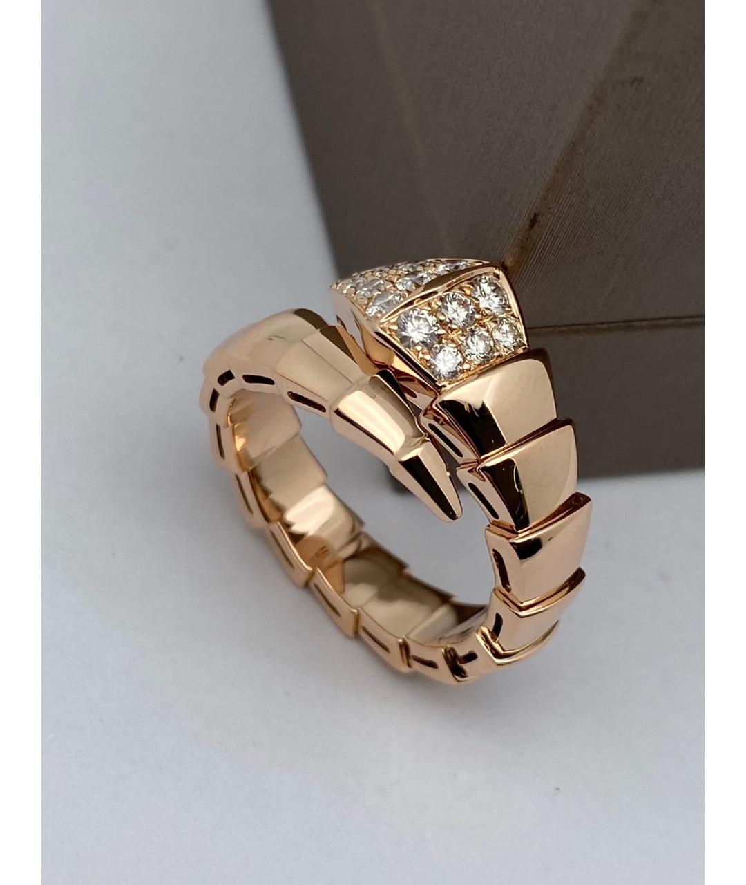 BVLGARI Золотое кольцо из розового золота, фото 3