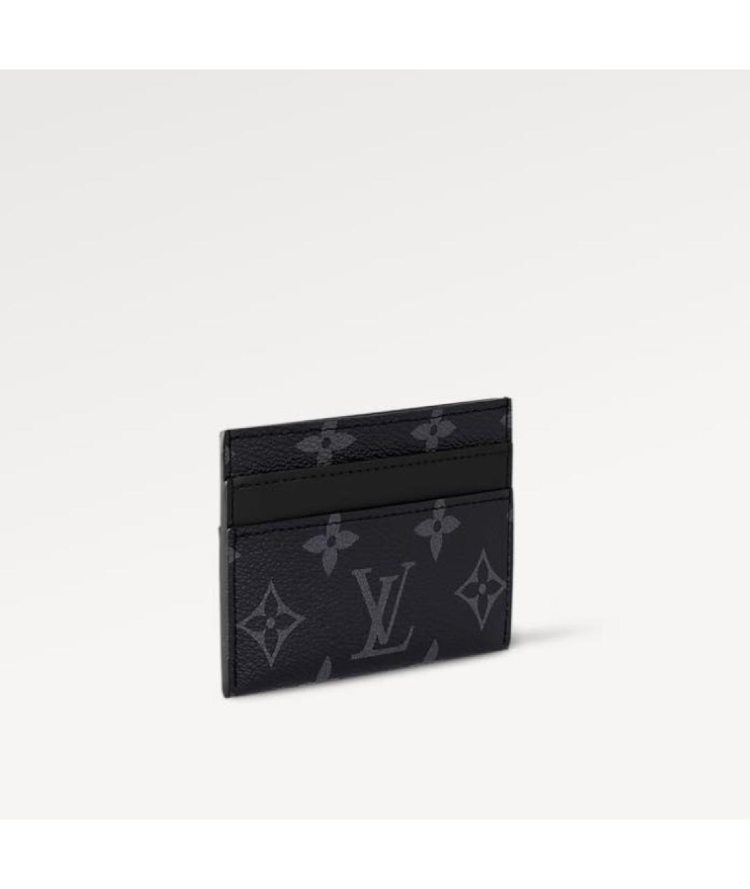 LOUIS VUITTON Черный кардхолдер, фото 2