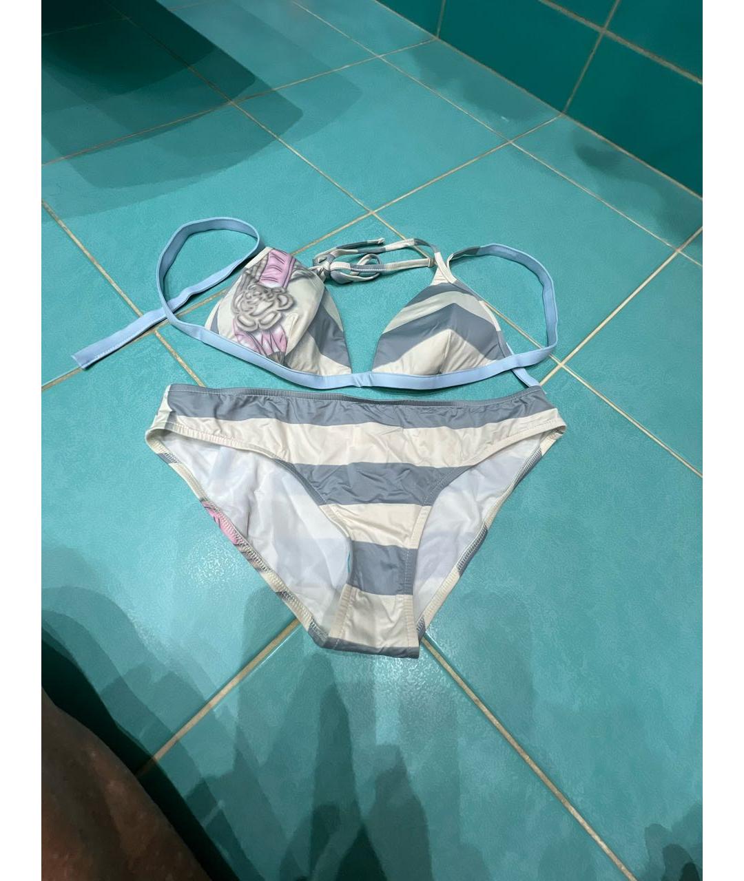 CHANEL Голубой полиамидовый купальник, фото 5