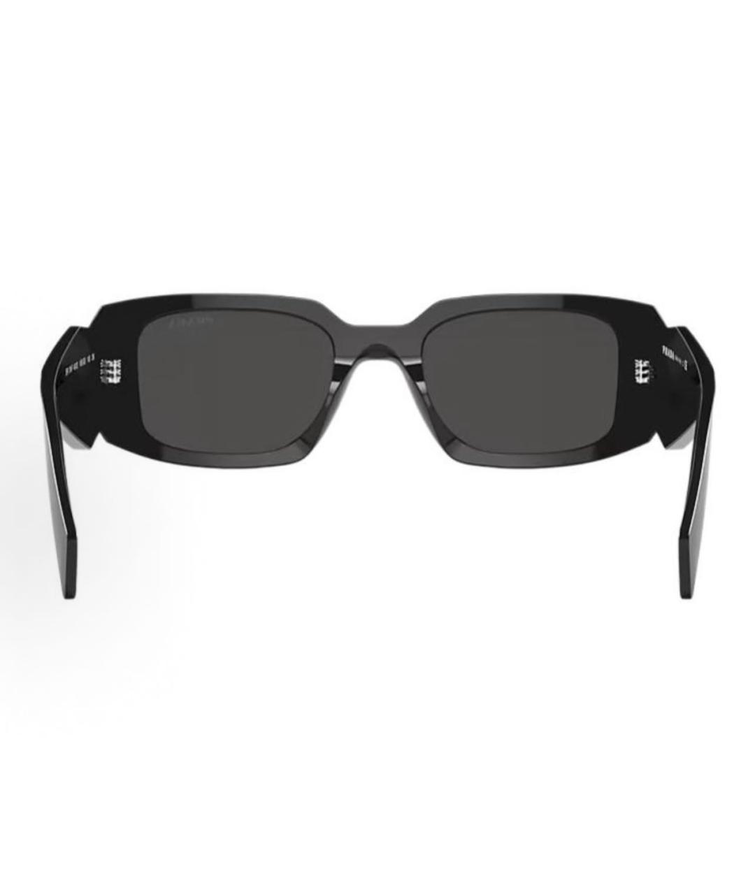 PRADA Черные пластиковые солнцезащитные очки, фото 6