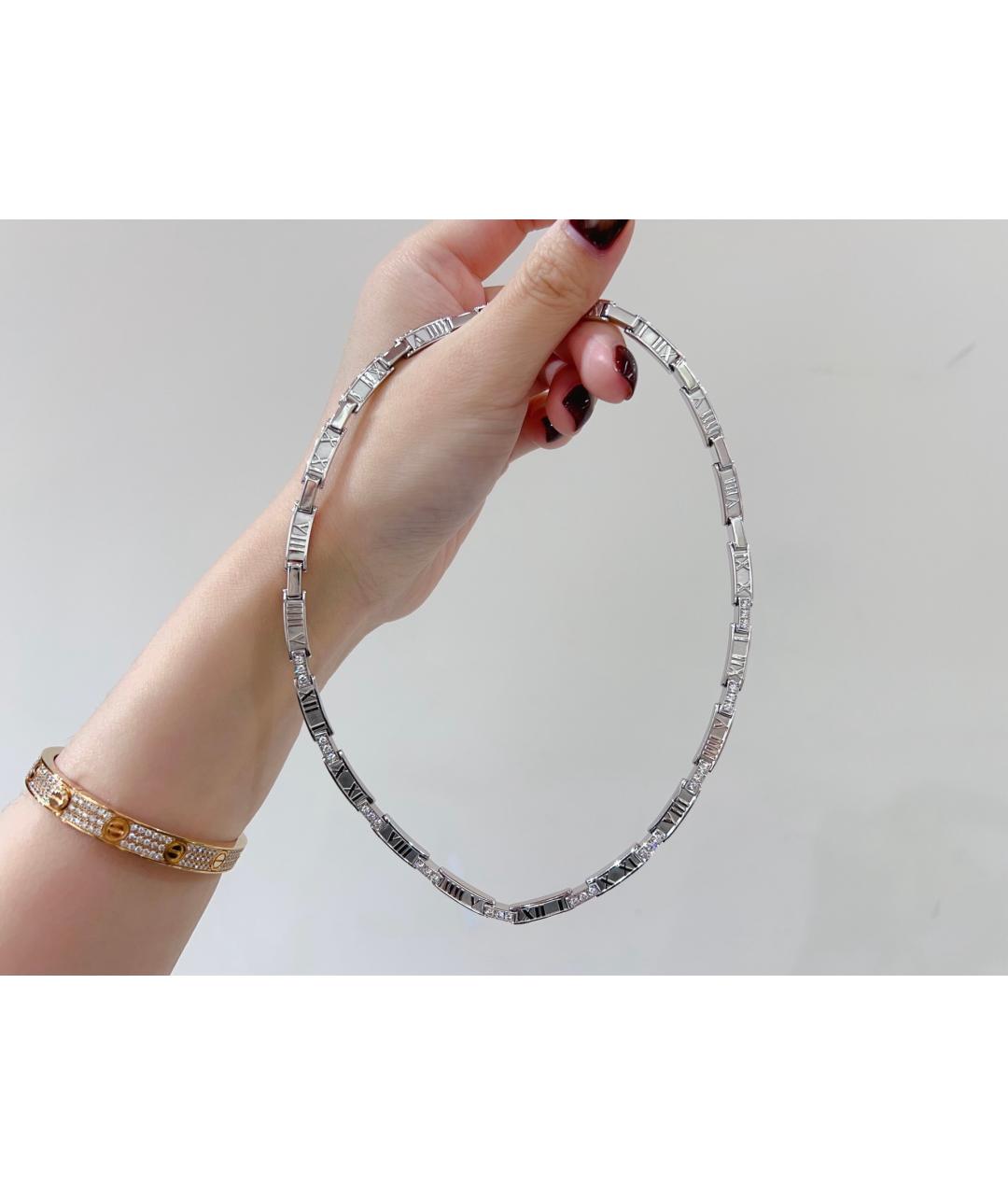 TIFFANY&CO Серебряное колье из белого золота, фото 2