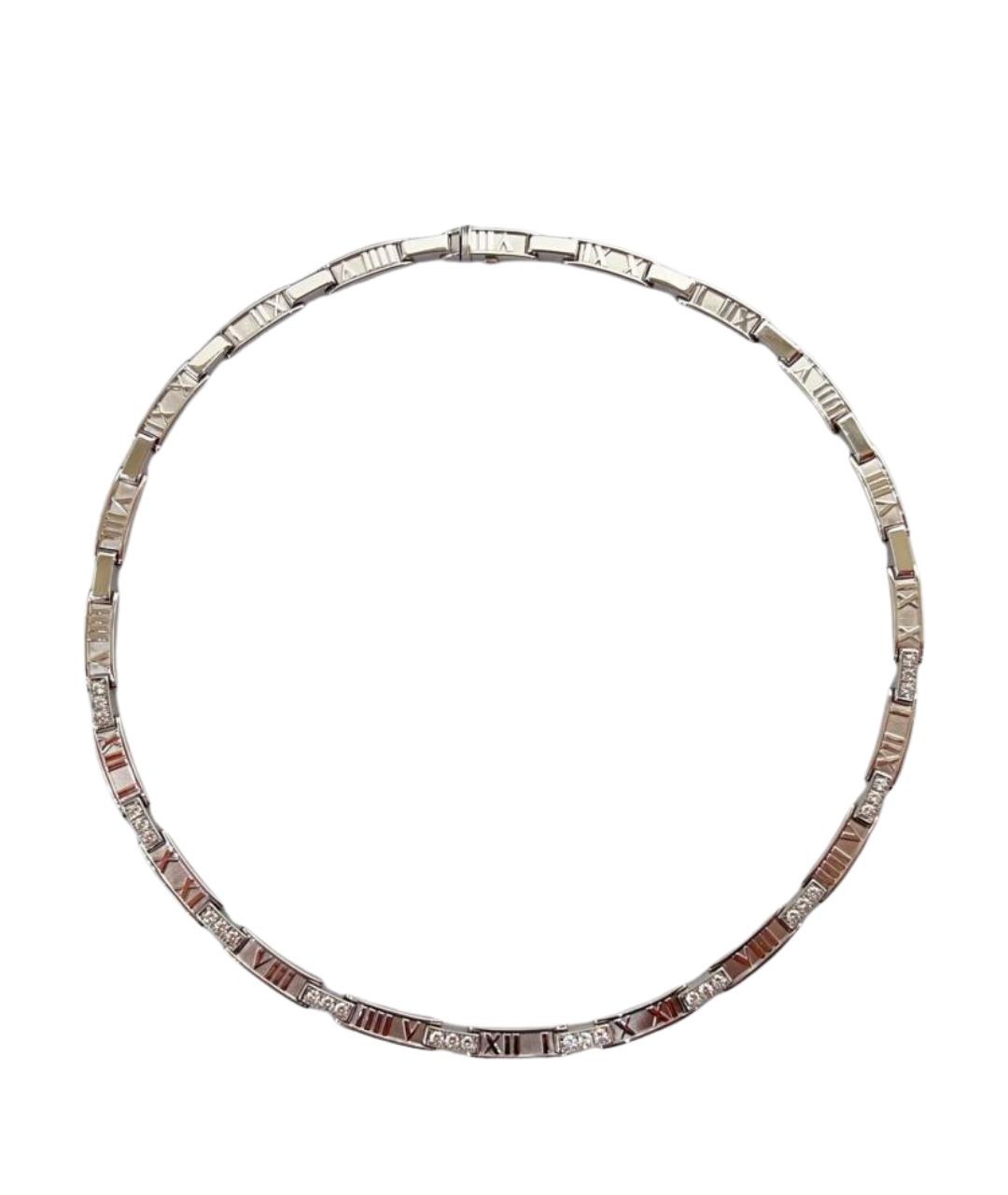 TIFFANY&CO Серебряное колье из белого золота, фото 1