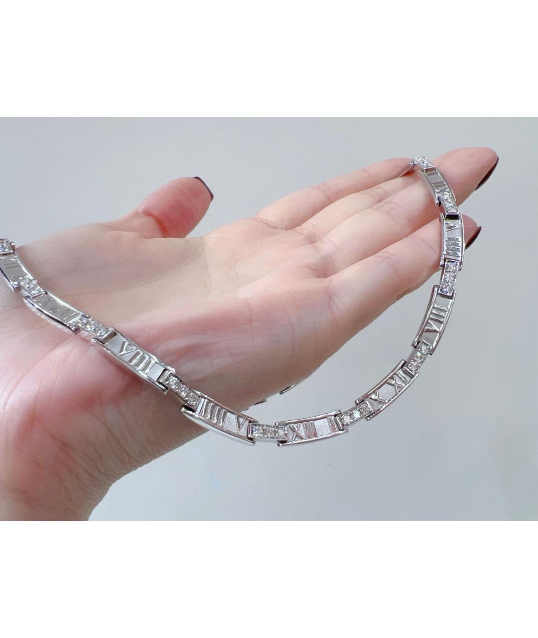 TIFFANY&CO Серебряное колье из белого золота, фото 6