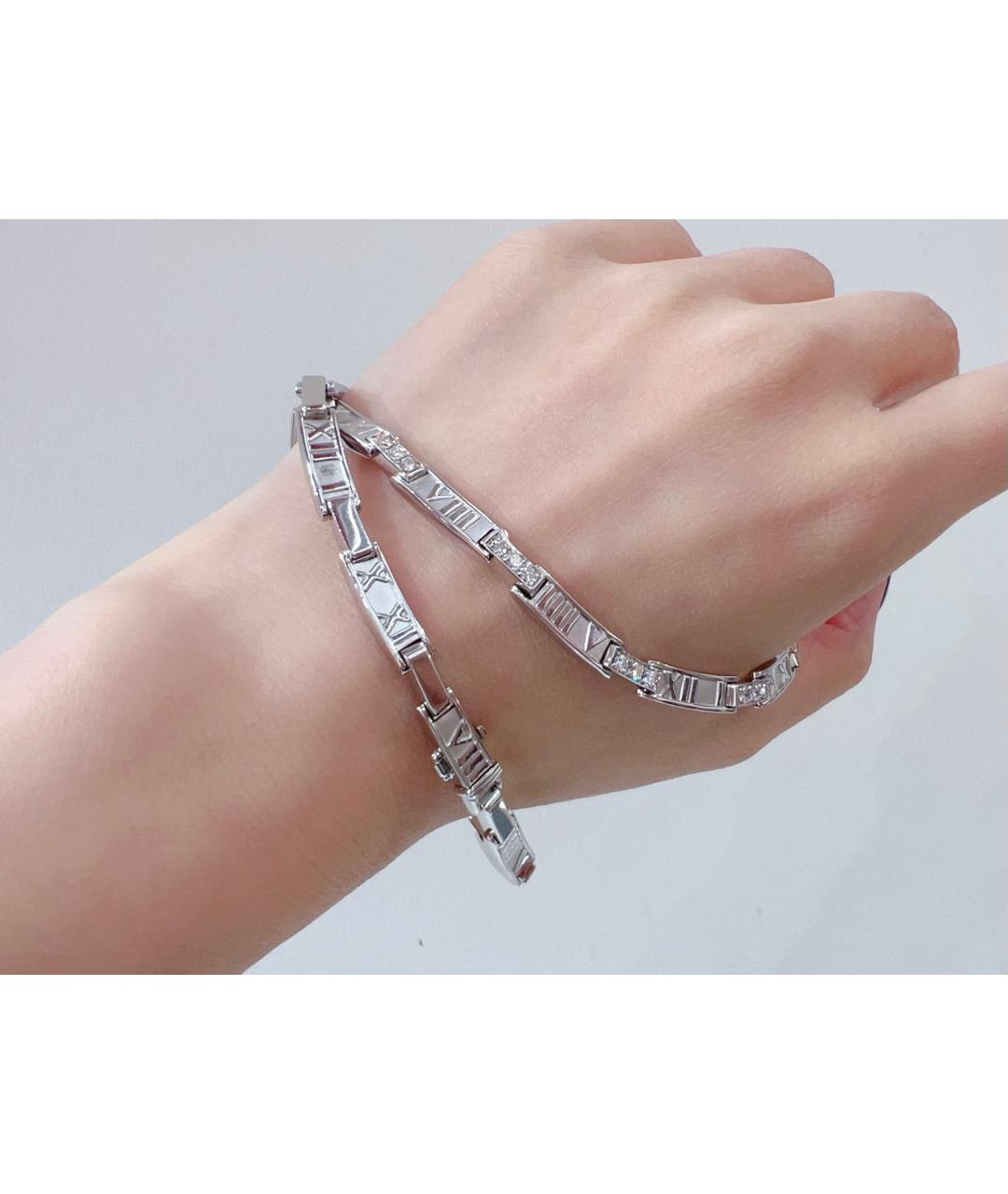 TIFFANY&CO Серебряное колье из белого золота, фото 7