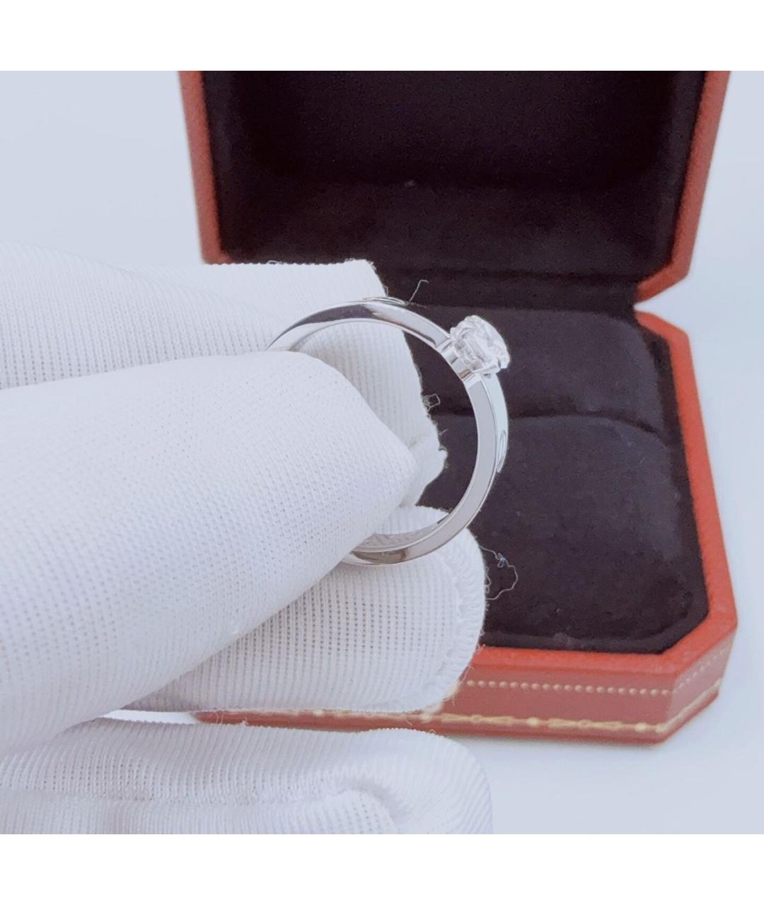 CARTIER Белое кольцо из белого золота, фото 5