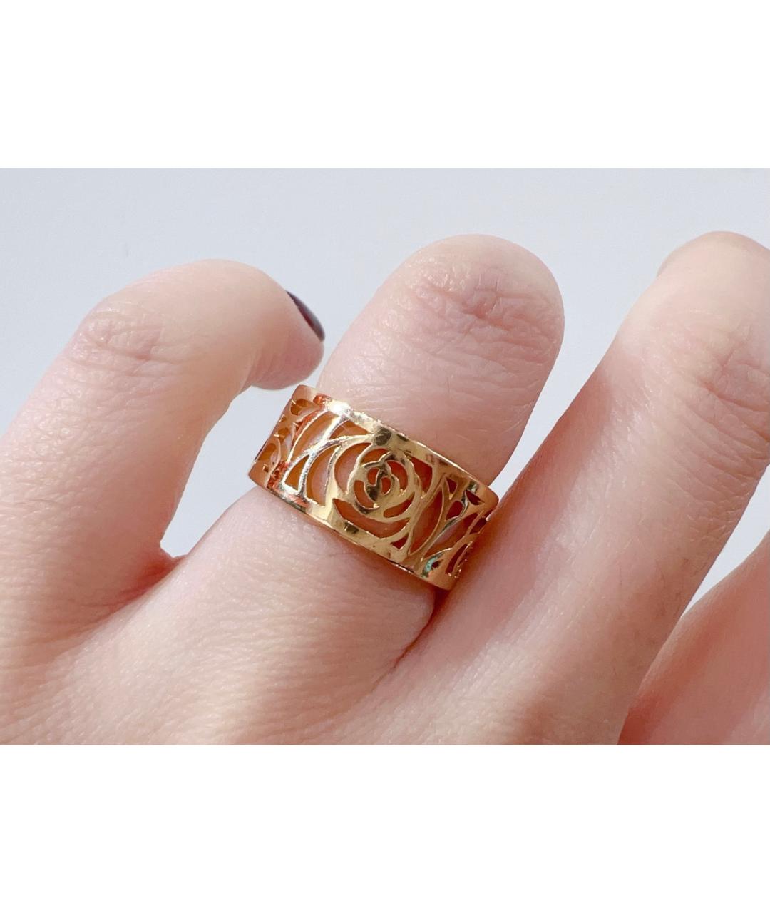 CHANEL Золотое кольцо из розового золота, фото 6