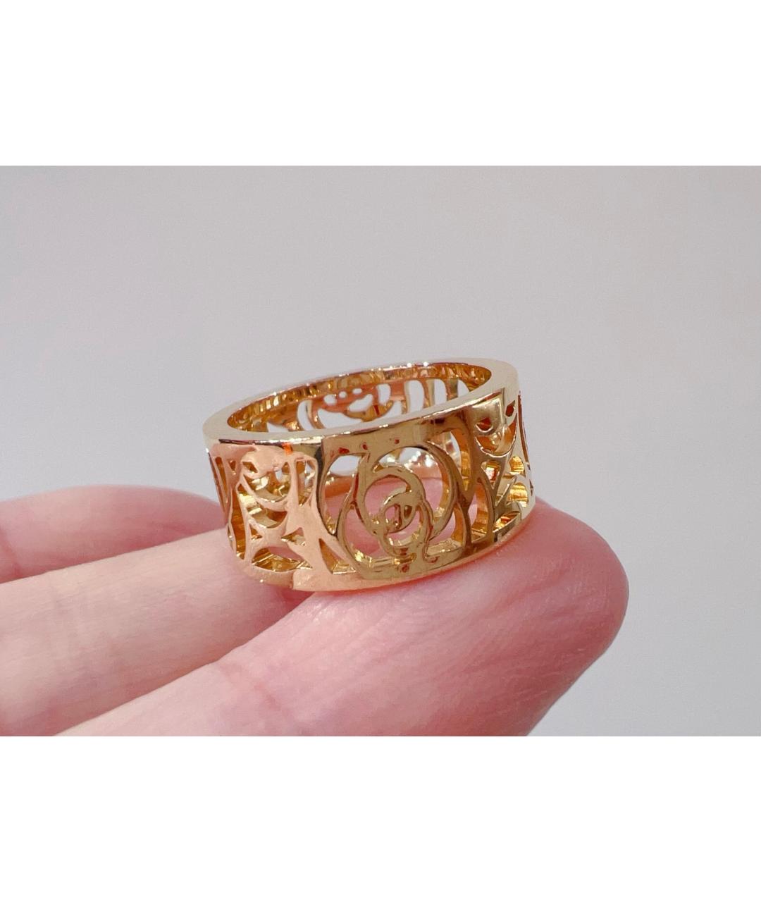 CHANEL Золотое кольцо из розового золота, фото 2